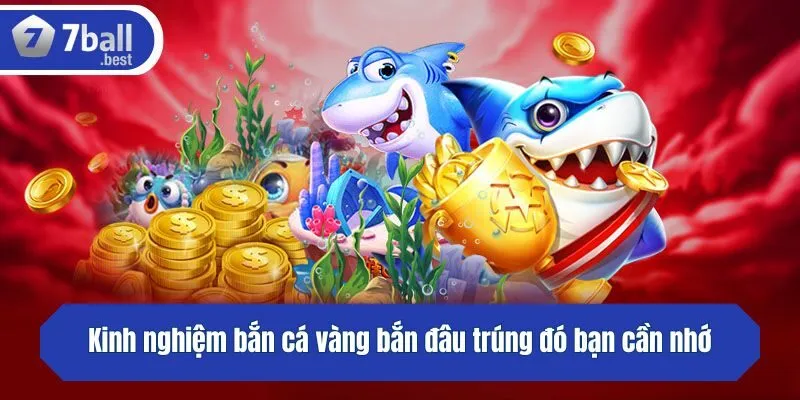 Kinh nghiệm bắn cá vàng bắn đâu trúng đó bạn cần nhớ
